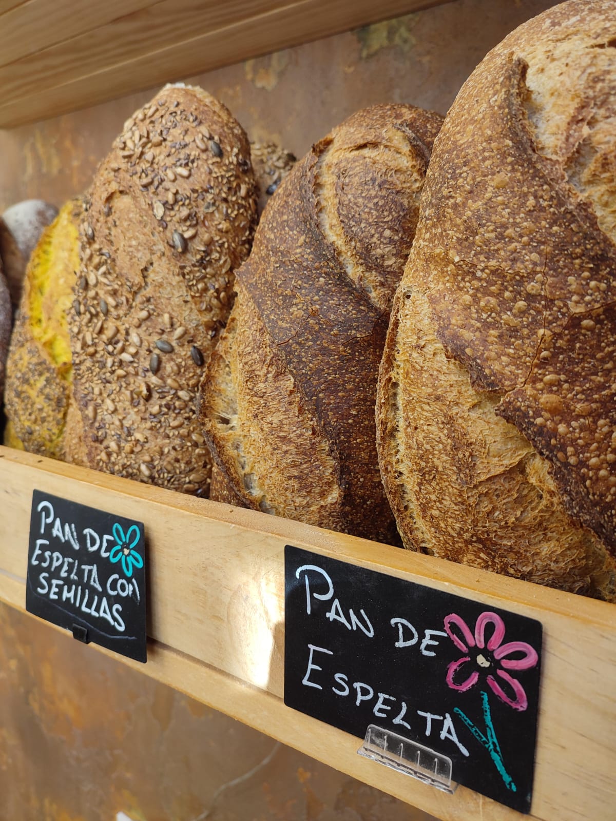 Pan de espelta