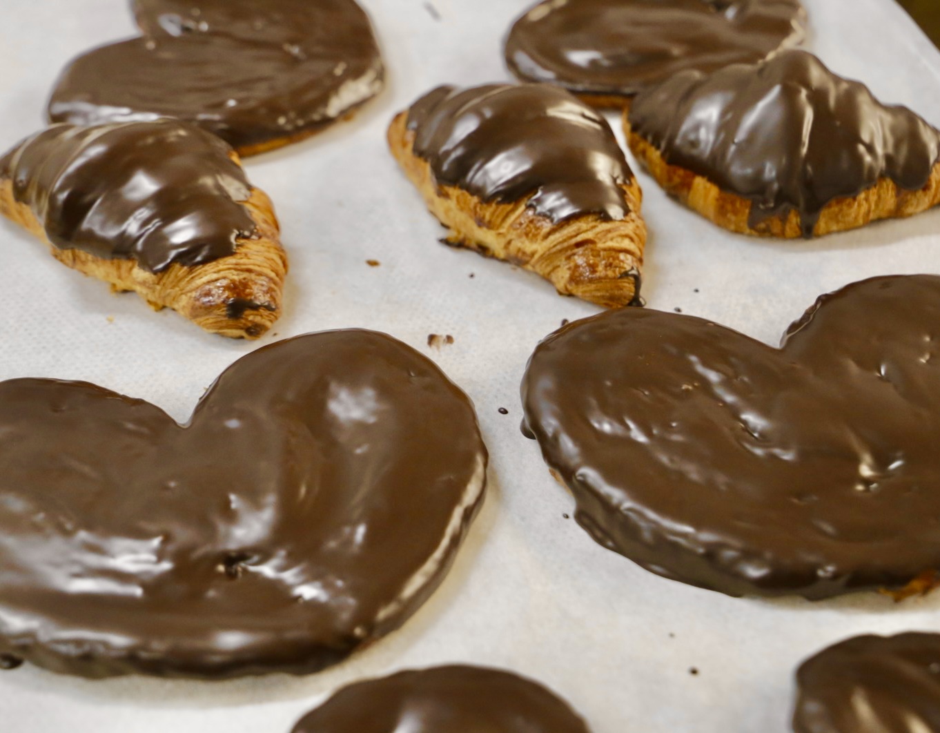 Minipalmera de chocolate